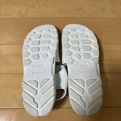 HUNTER ハンター アウトドア サンダル 白 26cmの画像