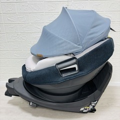 ［美品❗️］ 完備品 ✨   ザエス 　ZA-670 シート ベース 分離できる❗️ isofix式　新生児　から使える✨   の画像