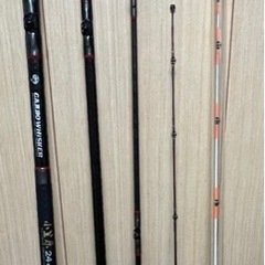ダイワ　小笠原24号　524(4本継)(新品未使用)  RYOBI SAプロターゲット　石鯛並継30-520(4本継)(美品)セットの画像