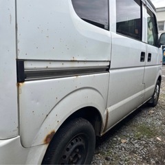 本日終了【車検有】DA64V スズキエブリィバン　切り替え4wd 外装錆多数  の画像