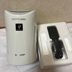 SHARP プラズマクラスターイオン発生機 IG-DK1S-W ホワイトの画像