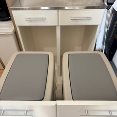 決定　キャビネット型ゴミ箱　大袋用の画像