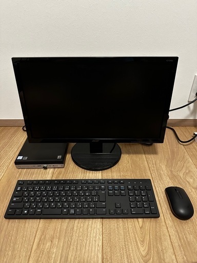 HP EliteDesk ミニPCセット（Core i3 第8世代 / SSD256GB / Office付 / Windows11P
