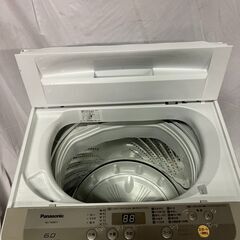 Panasonic　全自動洗濯機　NA-F60B11　6kg　2018年製の画像