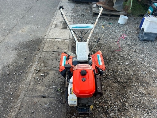 クボタ 管理機 TS700W 培土器付 正・逆転ロータリーハンドル上下回転