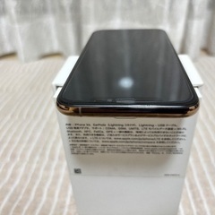 iPhoneXS 256GB ゴールドの画像