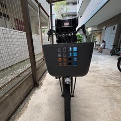 Panasonic ギュット・クレームR・DX 電動自転車　チャイルドシート2つの画像