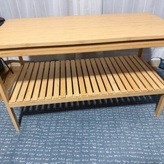 【美品】IKEA、ローグルンド、ローテーブル、ベンチ、スツール、収納にも！の画像