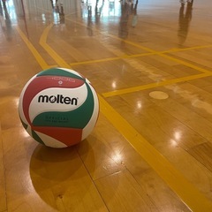ちょっと硬いバレーボール🏐 - スポーツ