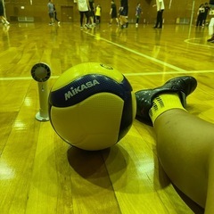 ちょっと硬いバレーボール🏐 - 福山市