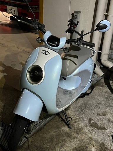 電動スクーター　ノッテ実動車