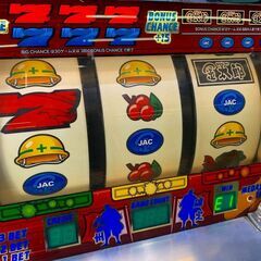 JT17【直接引取り限定】スロット台 サラリーマン金太郎　(株)ロデオ　部品取り用の画像