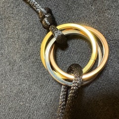 3連リング　ブレスレットの画像