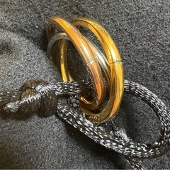 3連リング　ブレスレットの画像
