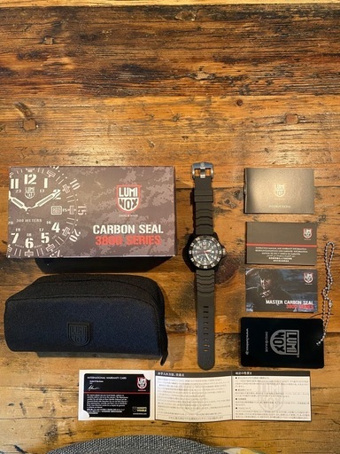 腕時計 Luminox CARBON SEAL 3800 SERIES