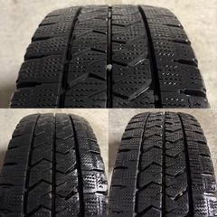 B-39 タイヤ 中古 BRIDGESTONE STUDLESS BLIZZAK W989  
225/70R16 117/115N LT 24年製の画像
