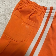 つくば市認定こども園★栄幼稚園★トレーニングウェア半ズボンと冬用パンツセット★110★体操服短パン長ズボン★リサイクルおさがり女の子男の子入園準備洗い替えの画像