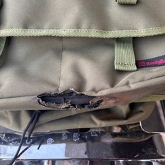バイク　振り分けバッグ2個付きの画像