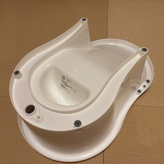 永和　新生児用　ベビーバス　グレー　の画像