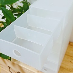 無印　プロピレン小物収納の画像