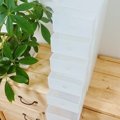 無印　プロピレン小物収納の画像