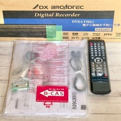 DXアンテナ「DXR160V」VHS・DVD一体型レコーダーの画像