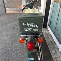 バイクに使えるツールストッカーの画像