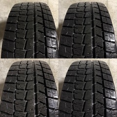 B-40 タイヤ 中古 DUNLOP STUDLESS WINTERMAXX  WM02 215/60R17の画像