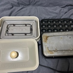 2WAY ホットプレート　電気調理器の画像