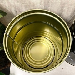 DIY素材でも収納でもイイね👍20ℓ蓋付きペール缶(1個の価格です)の画像