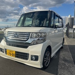 ⭐️nboxカスタム車検半年ほど残ってます！⭐️GLパッケージ⭐️の画像