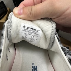 コンバース　未使用　24.5cm レオパード柄の画像