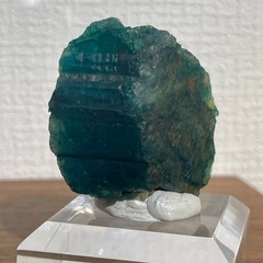 344ct 巨大 宝石質 エメラルド ソ付き 鉱物 標本 原石 天然石　鉱物標本の画像