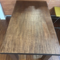 140cmダイニングテーブルの画像