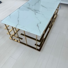 【KARE】ローマゴールド ロー/コーヒー テーブルの画像