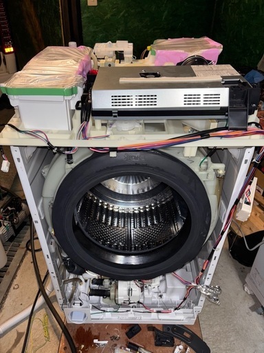 完全分解クリーニング済み！ SHARP ES-W113 2021年製 シャープ 分解フルクリーニング済み シャープ ES-W113 2021y 人気モデル