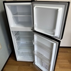 2020年製 冷蔵庫 138L ブラック JR138ML01GMの画像