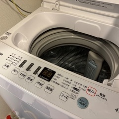 【引越し】2021年製 縦型洗濯機（動作良好）の画像
