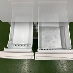 90　送料設置無料　東芝　自動製氷機能付き大型冷蔵庫　19年製の画像