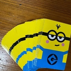 トランプ２個セット（モスバーガー / ミニオン）の画像