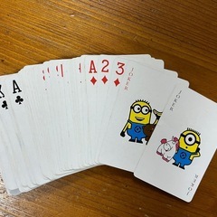 トランプ２個セット（モスバーガー / ミニオン）の画像