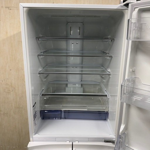 92　送料設置無料　三菱　自動製氷機能付き大型冷蔵庫　16年製