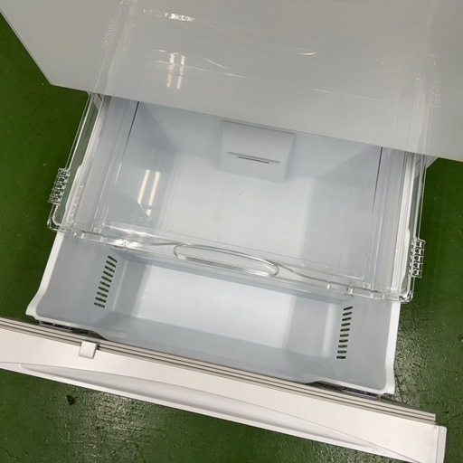 工場 92 送料設置無料 三菱 自動製氷機能付き大型冷蔵庫 16年製