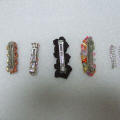 髪留め/ 小物　/ 5種類の画像