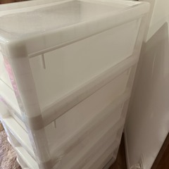 🧺アイリスオーヤマ 5段収納ケース（ホワイト）の画像