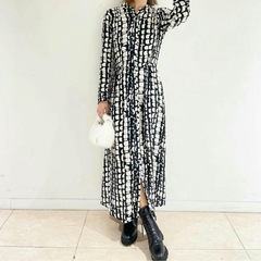 ZARAロングワンピースの画像