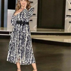 ZARAロングワンピースの画像