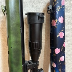 VSR-10本体とスコープ　観賞用塗装ストックの画像