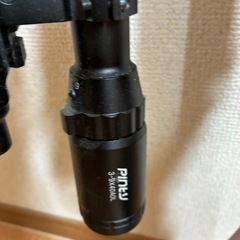 VSR-10本体とスコープ　観賞用塗装ストックの画像