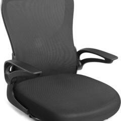 座椅子 回転座椅子 360度回転 疲れない デスクチェア 通気性 椅子 メッシュの画像